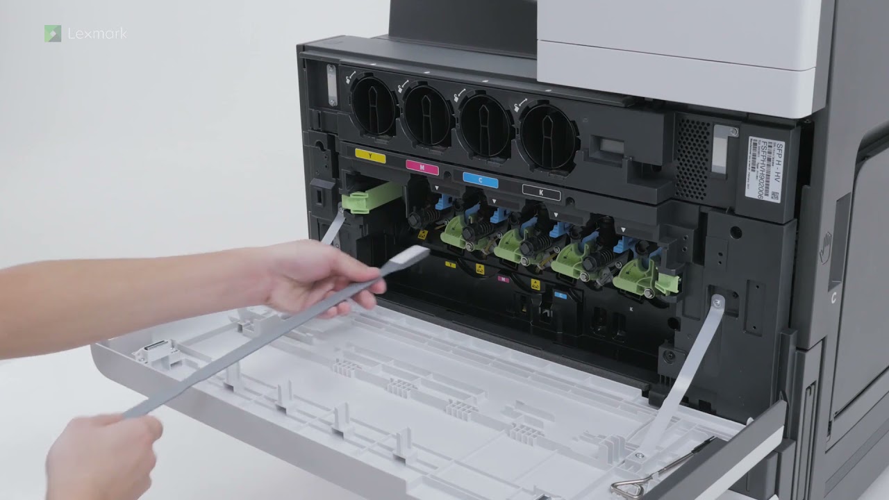 Lexmark CS923 Atık Toner Değiştirme