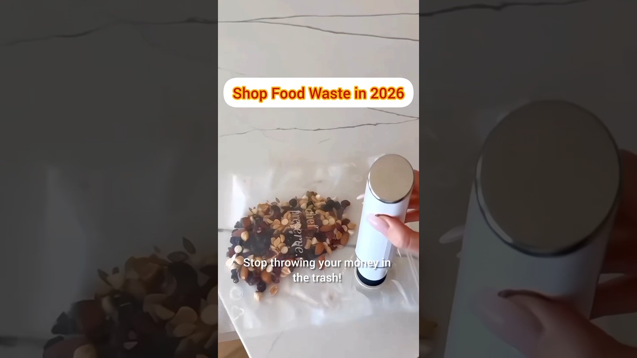 Keep Food Fresh 5X Longer! 😱 Smart Vacuum Sealer 2026 