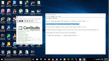 How to Removing Empty Code Snippets in C# Visual Studio 2013