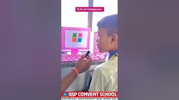 TLM OF COMPUTER.. 💯 #gspconventschool #school #computer #activity #tlm #shorts #video