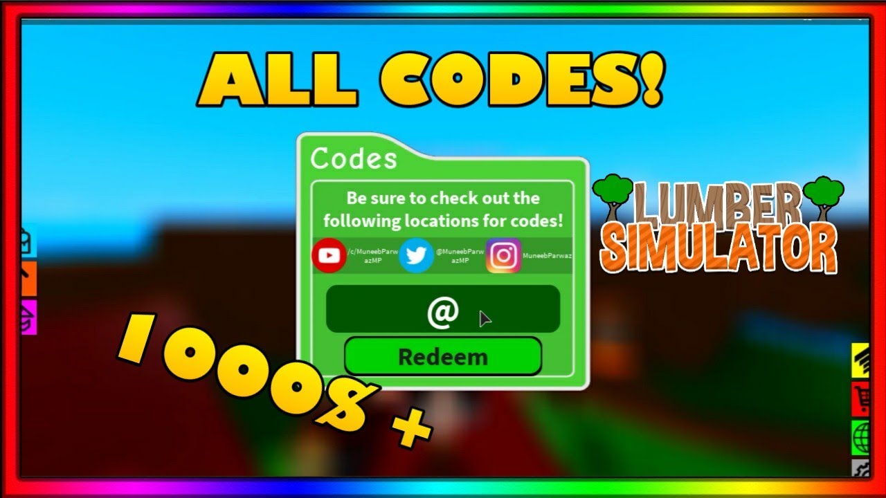 all-working-codes-in-lumber-simulator-roblox-youtube