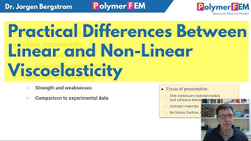 Practical Differences Between Linear and Non-Linear Viscoelasticity