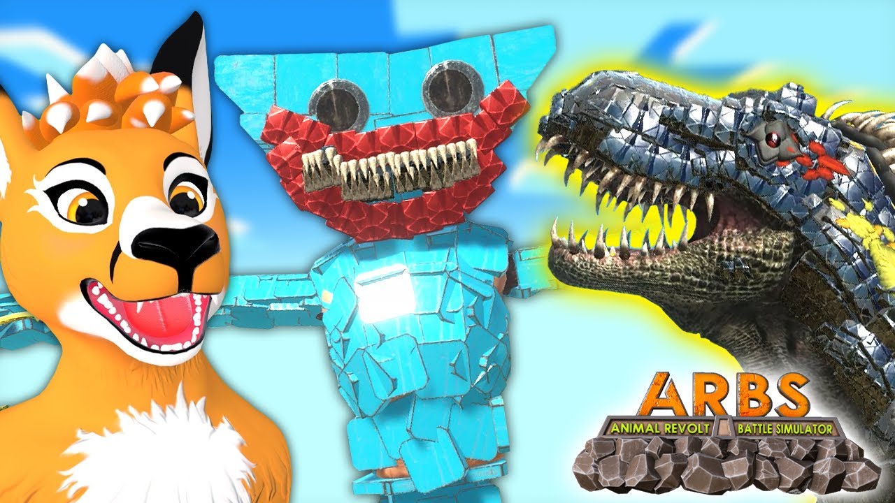 HUGGY WUGGY walczy z INDORAPTOREM! Który z nich WYGRA i jest POTĘŻNIEJSZY? | ARBS