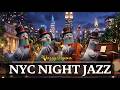 Upbeat Instrumental Jazz Music Bryant Park Bounce High Energy NYC Night 1 Hour Mix 