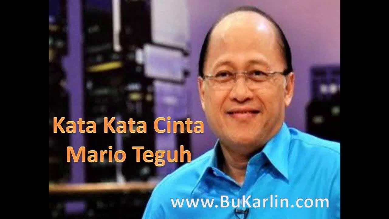  Kata Kata  Motivasi  Mario  Teguh  Tentang Cinta YouTube