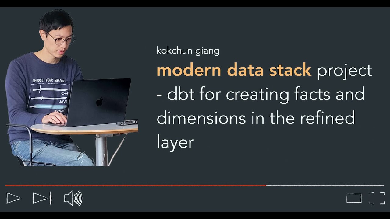 Modern data stack project - dbt dimensions and facts - YouTube