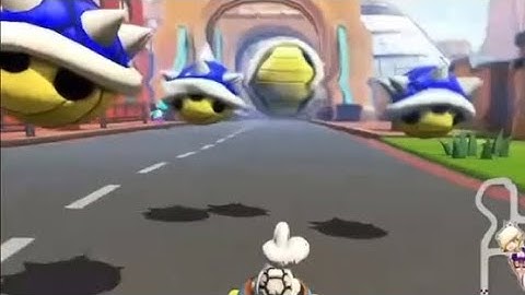 Blue shells only is crazy! | Mario kart 8 deluxe dlc wave 3 |