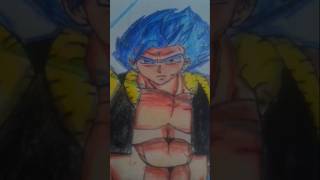 Gogeta Super Saiyan blue evolution 🤯 #art