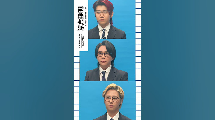 :*: #⁡ビターバカンス MV Behind the Scenes ID Photo :*: #MrsGREENAPPLE