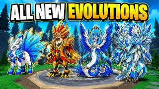 MEGA EVOLUTIONS UPDATE in Blox Monsters Roblox - All New Mega Evolutions Guide