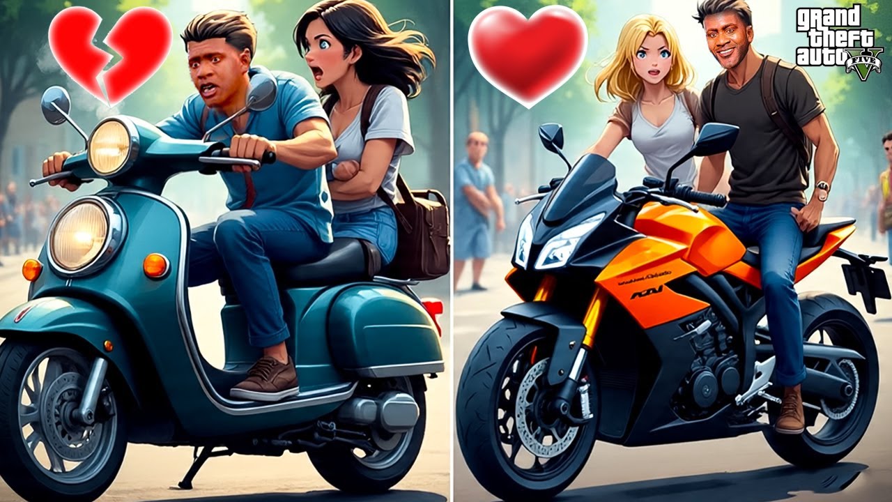 Franklin 💔Girlfriend Breakup Sad Franklin and Shinchan Michael & Trevor Very Happy in GTA5