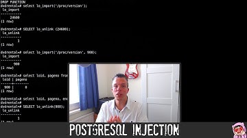 ED84 - PostgreSQL Injection