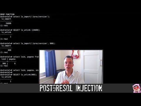 ED84 - PostgreSQL Injection