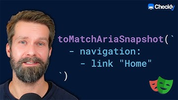 The new "toMatchAriaSnapshot" assertion and Aria in Playwright