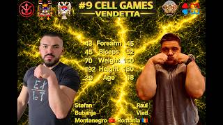 Stefan Bubanja (MNE) VS Raul Vlad (ROM) /  Left hand / #9 CELL GAMES VENDETTA /  Armwrestling SERBIA