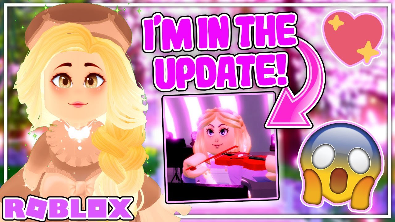 I'M IN THE NEW UPDATE! This Is HUGE! 🏰 Royale High Update