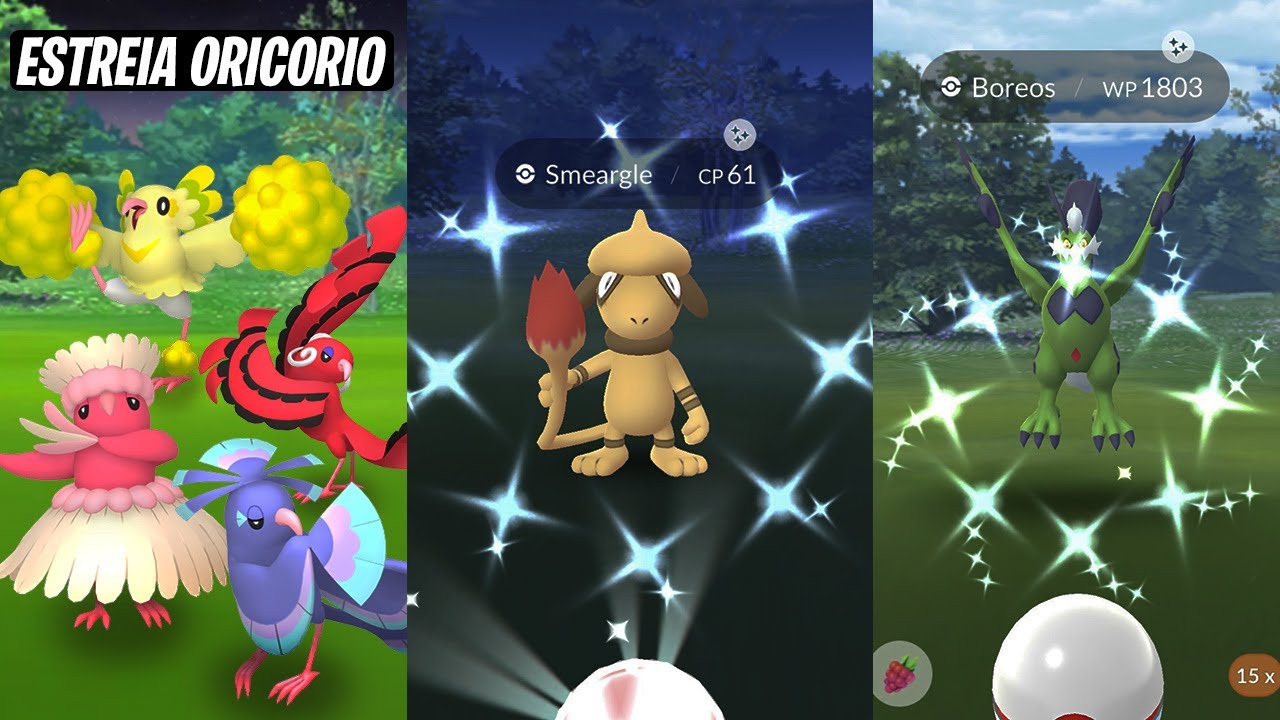 Jogada Excelente on X: Pokémon GO: Confira detalhes do evento Festival das  Cores, que contará com o lançamento das diferentes formas de Oricorio como  Pokémon regionais. Data: 15/03 às 10h a 20/03