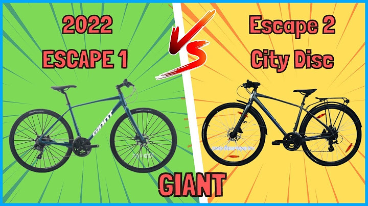 Đánh giá xe đạp giant escape sl1 2023
