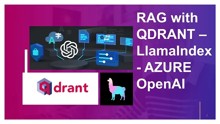 RAG with LlamaIndex - Qdrant and Azure OpenAI in 9 minutes