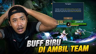 BARU 4 MENIT BUFF BIRU DIAMBIL TEAM SENDIRI - Mobile Legends