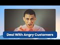 Deal with Angry Customers In Website Design Business In Tamil