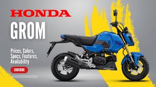 2025 Honda Grom Prices, Colors, Specs, Features, Availability