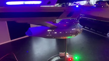 Star Trek Enterprise 1/537 Model Kit Built