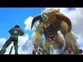 Ark Extinction - RUNNING AWAY FROM ICE TITAN :) /no commentary