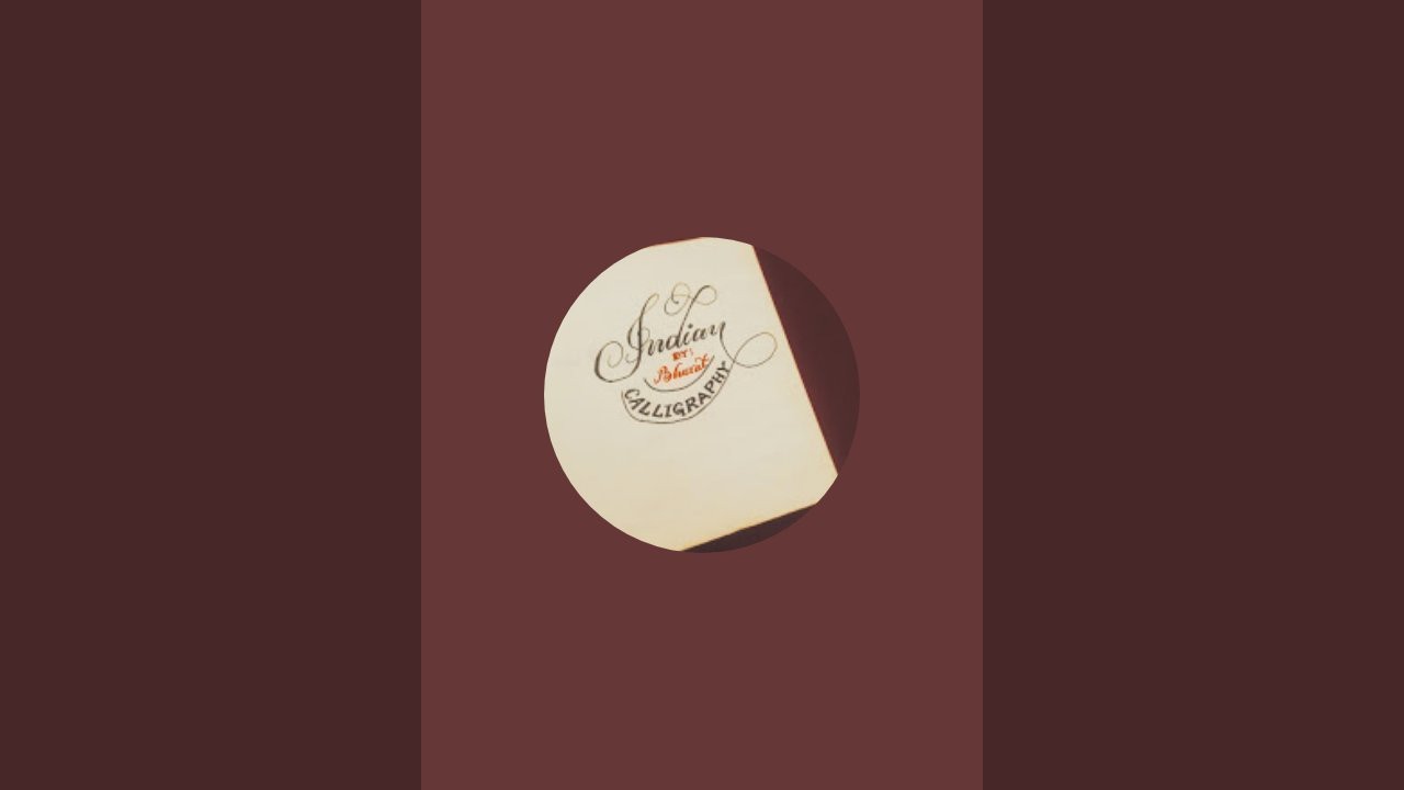 INDIAN CALLIGRAPHY By Bharat is live