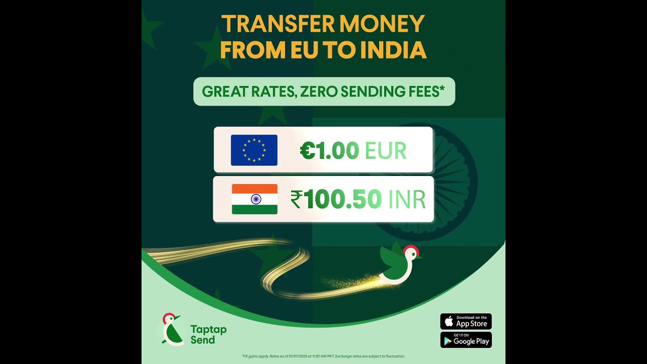 Transfer Money EU India 1080x1080 English