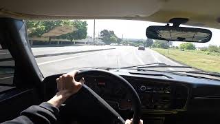 Athlete Statistics 1990 Saab 900 Turbo SPG POV Test Drive
