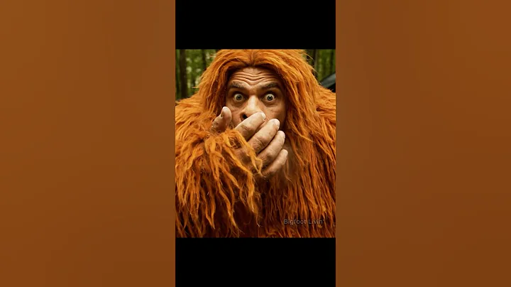 Bigfoot finds some white powder #shortsfeed #funny #bigfootvlog #bigfoot