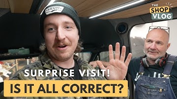 Major Progress In Our Shop—Then a SURPRISE Visit!