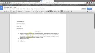 Drawing Argument Maps in Google Docs