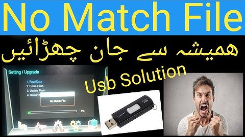 How To Solve No Match File Error In All 1506G/1506T/1506F/1507G