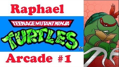 Teenage Mutant Ninja Turtles Arcade Raphael Ep. 1 Chapter 1 - Fire! We Gotta Get April Out!!