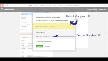 You Can Customize Google+ Profile URL