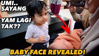2nd BABY FACE REVEALED!! + Maryam 1st REACTION!!