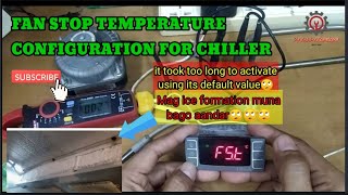 How To Configure Fst Parameter Of Dixell Evaporator Fan Motor Will Start At Default Value