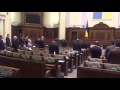 Нардеп от «Оппоблока» на заседании ВР устроил демарш по поводу Дня Памяти жертв Голодомора