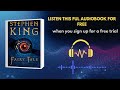 Fairy Tale by Stephen King | Dark Fantasy Audiobook That Changes Everything