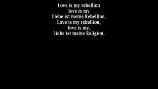 Frida Gold - Liebe ist meine Rebellion lyrics