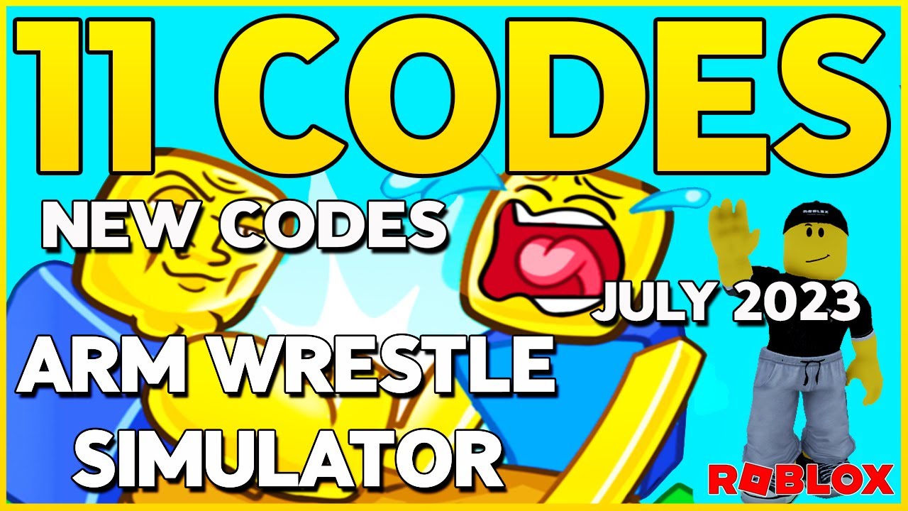 NEW* ALL WORKING CODES FOR FIGHTING LEGENDS IN 2023! ROBLOX ARM WRESTLE  SIMULATOR CODES 