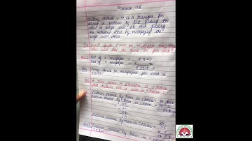 Maths - Class 4th - Ex 13.5 | Admire Academy