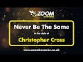 Christopher Cross Never Be The Same Without Backing Vocals Karaoke Version From Zoom Karaoke 