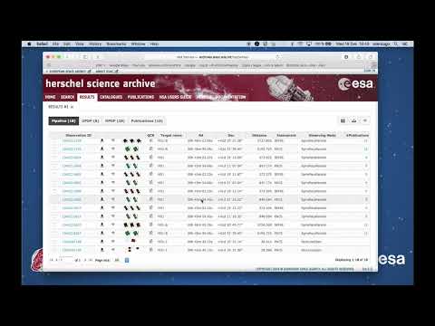 Retrieving Products with the Herschel Science Archive User Interface