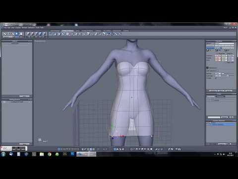 Modeling a dress in Hexagon