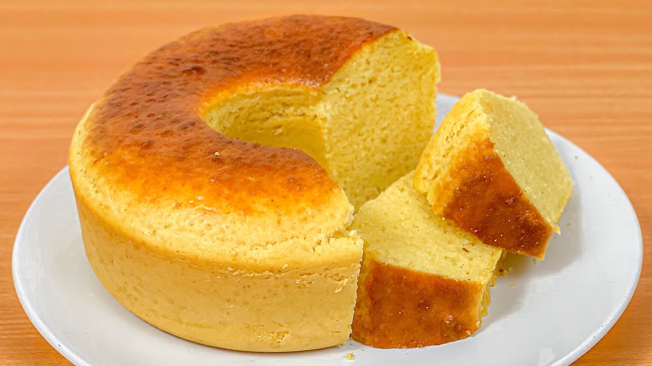 Receita de bolo de trigo simples para fazer em minutos; fica uma
