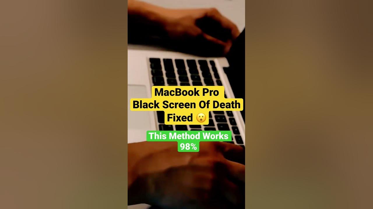 MacBook Pro Black Screen Fixed 2022