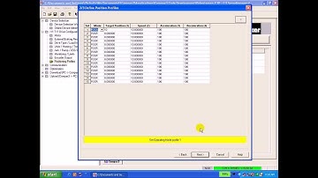 Compax3 I11T11:  Lesson O:   Defining Position Profiles  (Single)